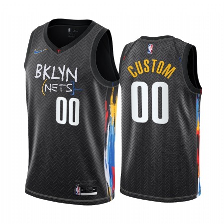 NBA Brooklyn Nets Trikot Benutzerdefinierte 2020-21 City Edition Swingman - Herren
